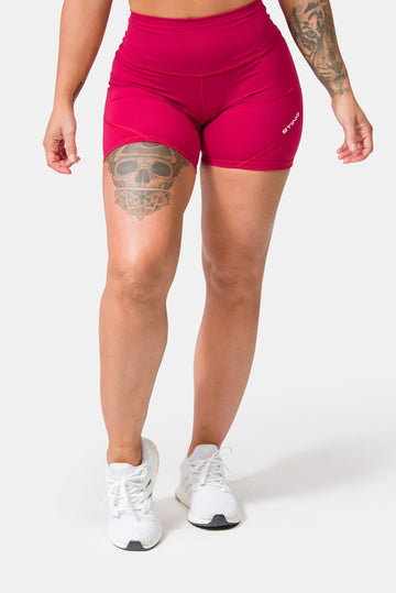 STING Aurora Envy Bike Shorts Burgundy